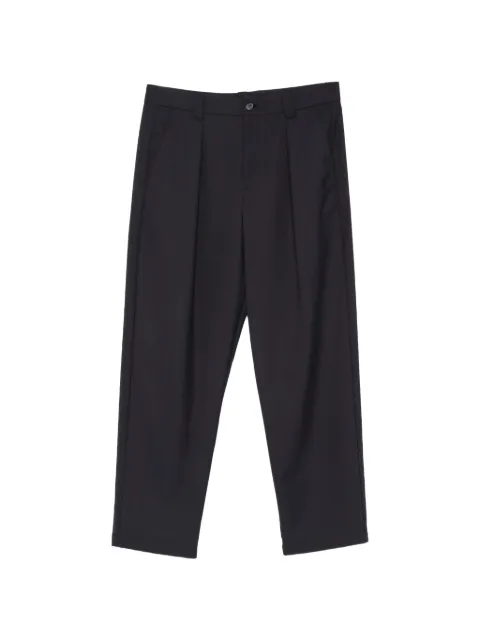 A.P.C. pleated straight-leg trousers Blue PSANFH08428