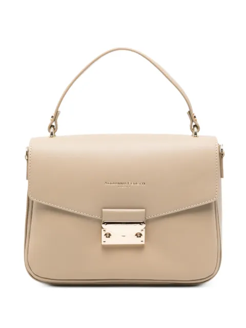 ADRIANNA FERETTI leather tote bag Neutrals 659626100