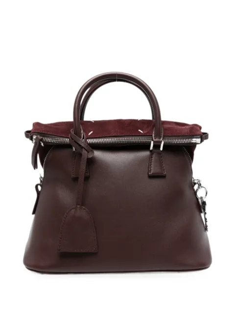 Maison Margiela mini 5AC zip-fastening tote bag Brown SB1WG0084P8991