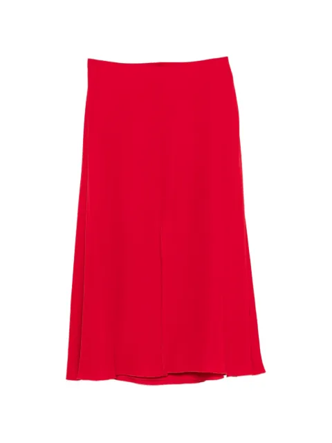 Valentino Garavani front-slit midi skirt Red BRAF681MH