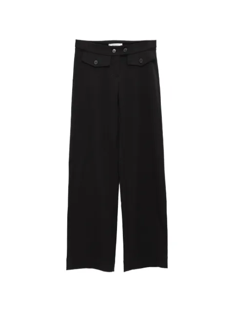 Gimaguas Pili mid-rise trousers Black PILITROUSERS