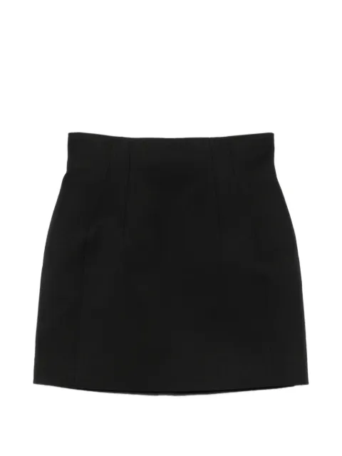 Mugler high-waisted mini skirt Black COM1JU05811020