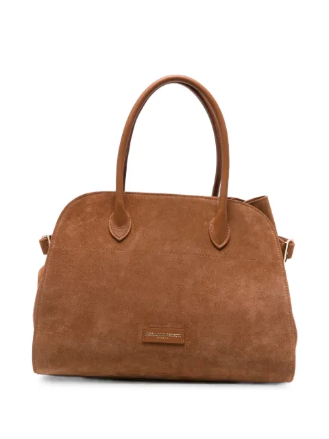 ADRIANNA FERETTI suede tote bag Brown 659626101