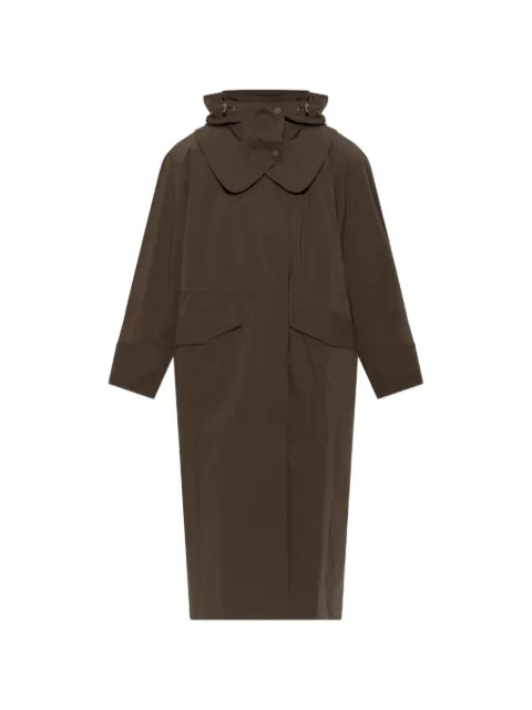 IRO Enyla hooded coat Brown WP137ENYLA