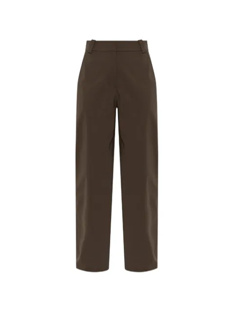 IRO Ellena straight-le trousers Brown WP23ELLENA