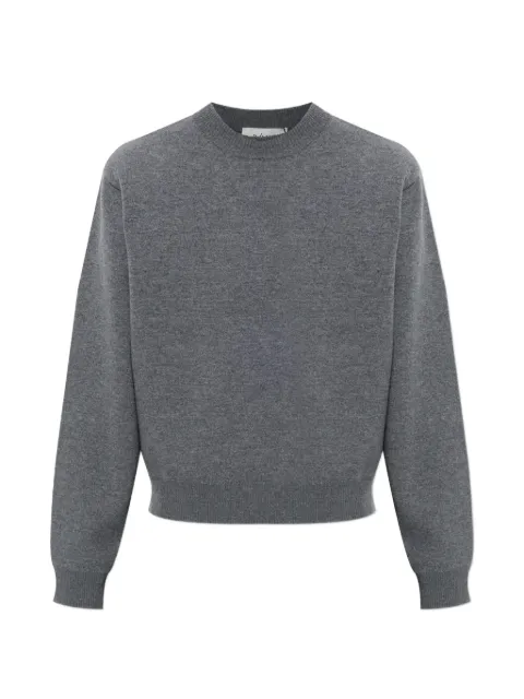 Róhe shoulder-padded sweater Grey 82023310