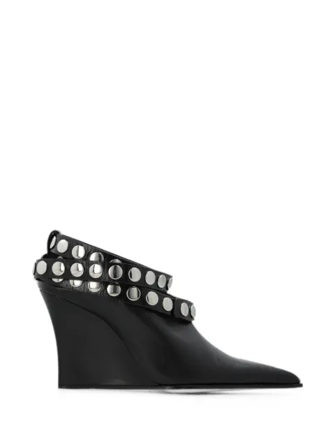 IRO Fauve stud-embellished wedge pumps Black WP120FAUVECLICK0