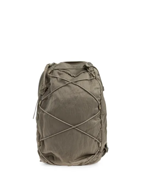 C.P. Company bungee-cord sling backpack Green 21CMAC735A005269G356