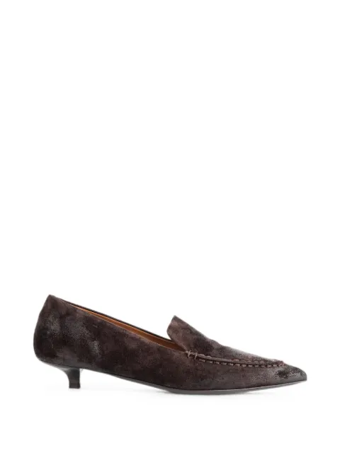 Marsèll Spino pointed-toe loafers Brown MW8736P024