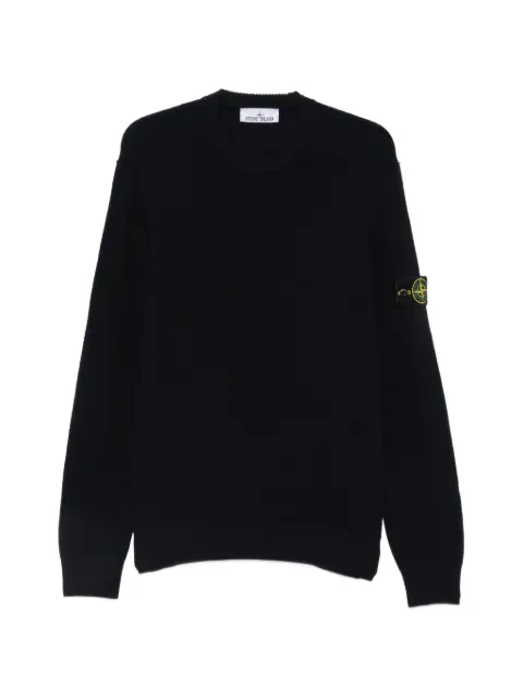 Stone Island 5100011 pure rws wool sweater Blue L2S155100011S01C4
