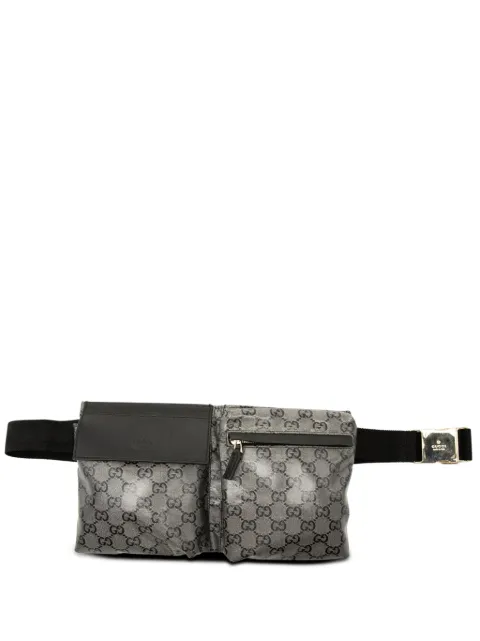 Gucci Pre-Owned 2000-2015 GG Crystal belt bag Grey VW6LP74DK4M8CEHA