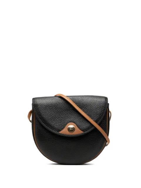 Christian Dior Pre-Owned 20th Century Leather crossbody bag Black NVL60PO6DSK20W8F