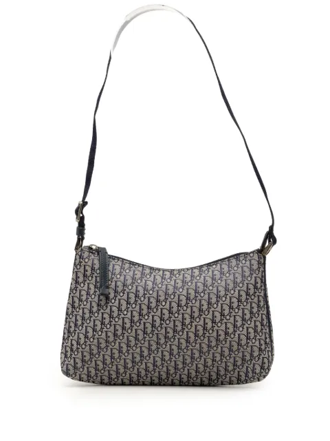 Christian Dior Pre-Owned 2004 Diorissimo Trotter Canvas shoulder bag Blue F3AOZH5TIR6Z4YMR