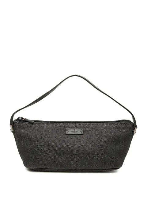 Gucci Pre-Owned 2000-2015 Denim Boat shoulder bag Black 80GWVAZ3OYERXTTJ