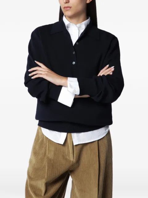 Róhe merino wool sweater Blue 81923301WO