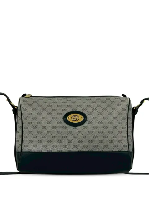 Gucci Pre-Owned 20th Century Micro GG Supreme crossbody bag Grey 6KN5AQQNJE5YODR2