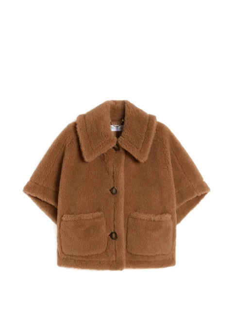 Max Mara Teddy button-up jacket Brown 2624736252600