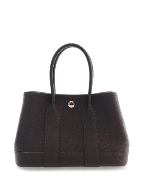 Hermès Pre-Owned 2025 Negonda Garden Party 23 handbag Brown 224OGCT9BTOL4VAG