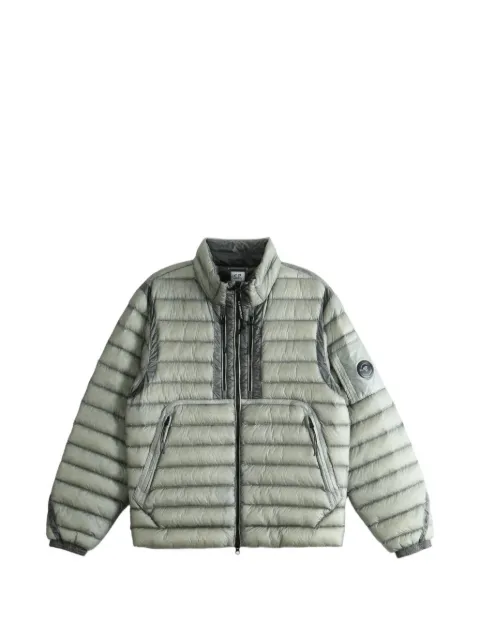 C.P. Company quilted-finish lens-detail jacket Grey 21CMOW022A110416A936