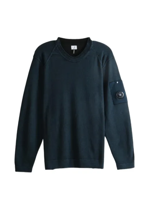 C.P. Company Lens-detail sweater Blue 21CMKN122A110799S871