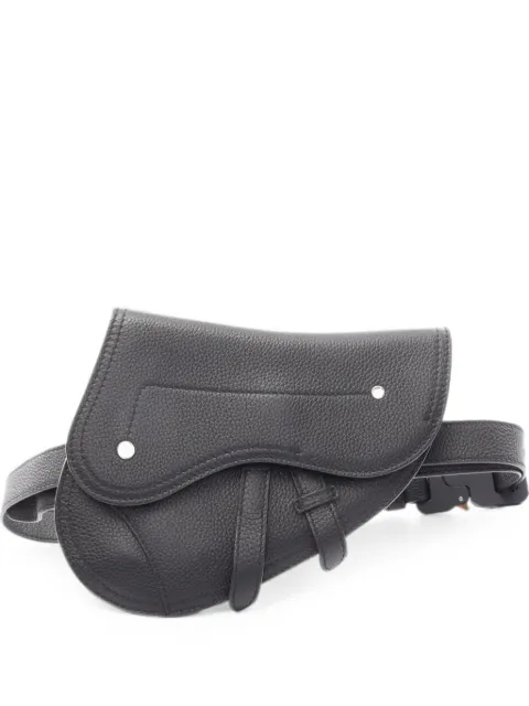 Christian Dior Pre-Owned Saddle belt bag Black 1086200