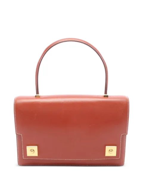 Hermès Pre-Owned 1992 Piano leather handbag Brown 1086879VINCIRCLE