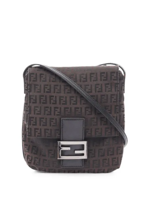 Fendi Pre-Owned Zucchino shoulder bag Brown 1084329
