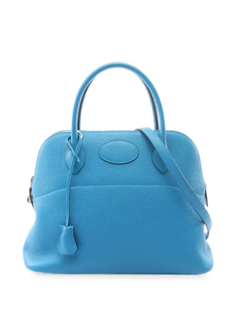 Hermès Pre-Owned 2017 31 Bolide tote bag Blue 1086245A