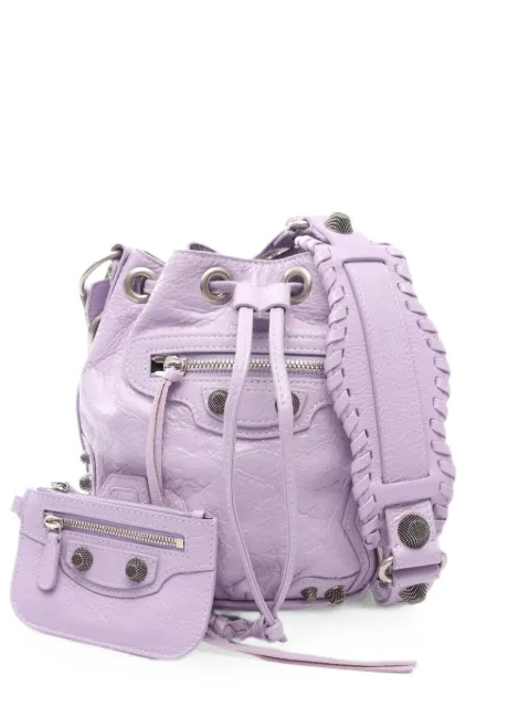Balenciaga Pre-Owned XS Le Cagoule bucket bag Purple 1086908