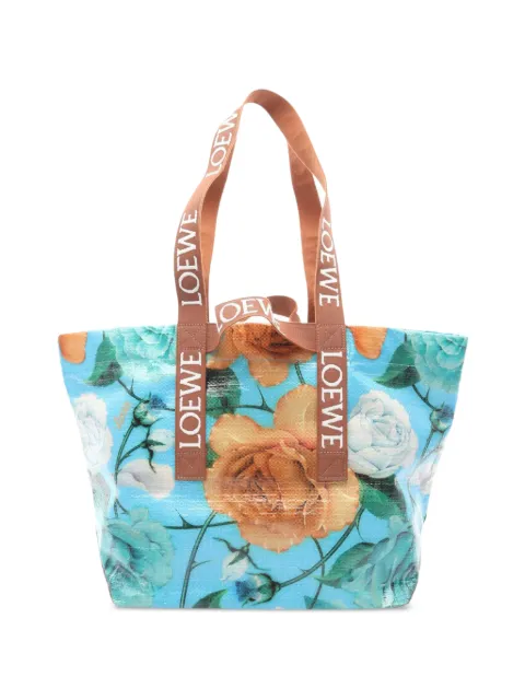 Loewe Pre-Owned Fold Shopper Paula's Ibiza tote bag Blue 1086229