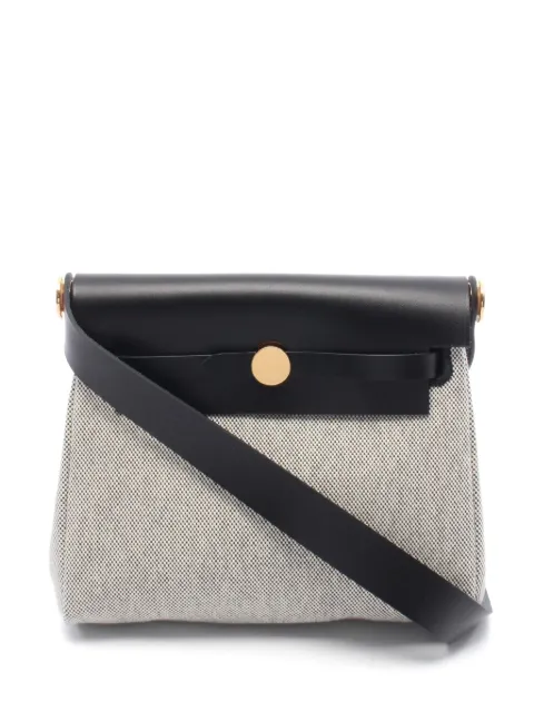 Hermès Pre-Owned 2025 mini Airbag Zip shoulder bag Grey 1086643K