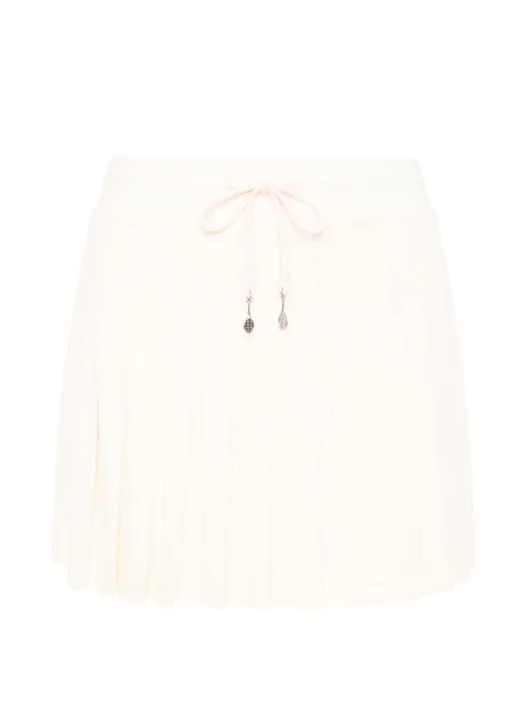 The Upside Cadiz pleated mini skirt Neutrals USW326126