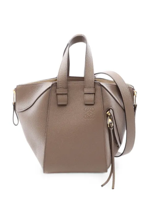 Loewe Pre-Owned Hammock compact handbag Brown 1085837