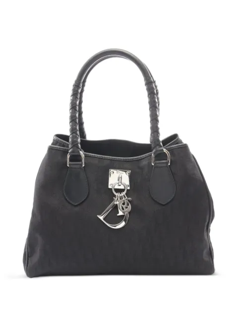 Christian Dior Pre-Owned Trotter tote bag Black 1086187