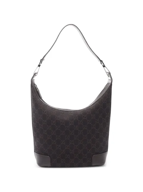 Gucci Pre-Owned GG pattern shoulder bag Brown 1086631