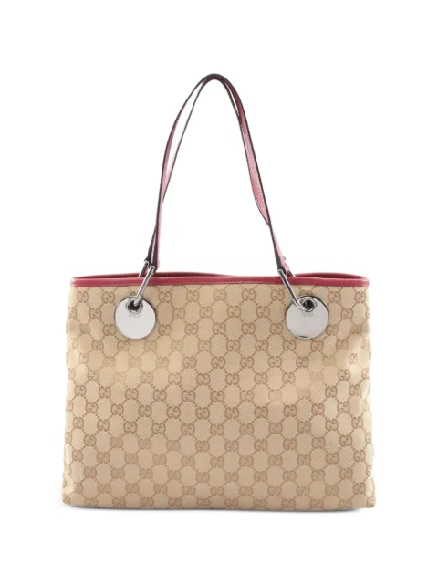 Gucci Pre-Owned GG canvas tote bag Neutrals 1084832