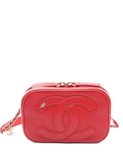 CHANEL Pre-Owned 2019 CC Coco Mark shoulder bag Red 108622327538641