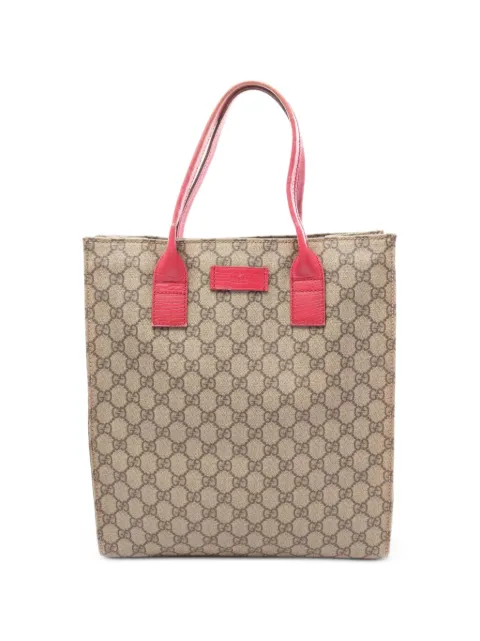 Gucci Pre-Owned GG Supreme tote bag Neutrals 1084326