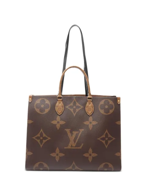 Louis Vuitton Pre-Owned 2021s Monogram On-the-go tote bag Brown 1086747
