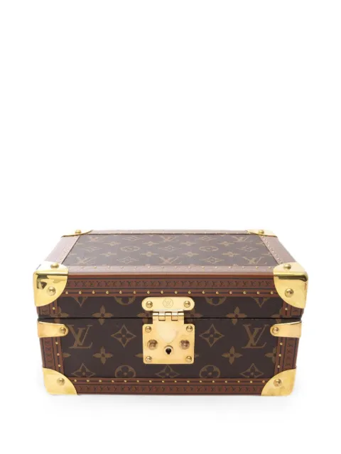 Louis Vuitton Pre-Owned 2021s Monogram Coffret Treasure 24 jewelry box Brown 1086903