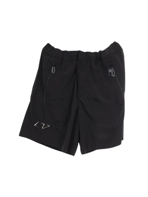 Louis Vuitton Pre-Owned logo-plaque shorts Black 1083404