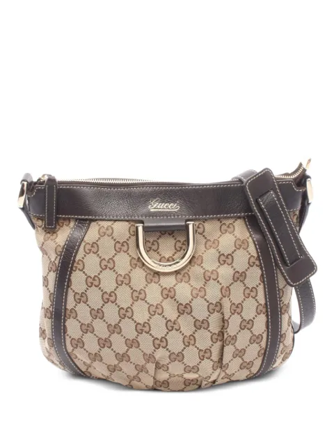 Gucci Pre-Owned Abby GG canvas shoulder bag Neutrals 1086895