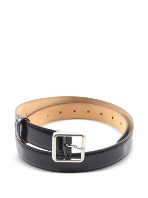 Balenciaga Pre-Owned leather belt Black 1078148