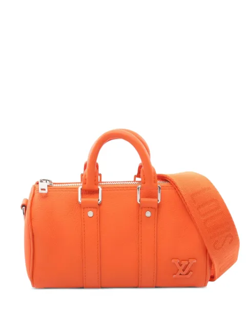 Louis Vuitton Pre-Owned 2021 XS Keepall Aerogram two-way handbag Orange 1086826
