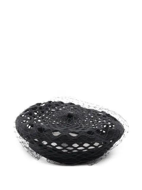 Christian Dior Pre-Owned black beret Black 1085131