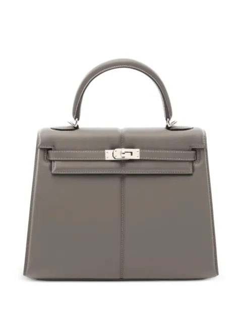 Hermès Pre-Owned 2023 25 Kelly tote bag Grey 1085986B