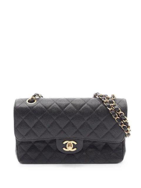 CHANEL Pre-Owned 2003-2004 Matelassé shoulder bag Black 10862878322189