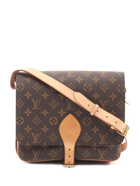 Louis Vuitton Pre-Owned 1997 GM Cartesier monogram-pattern shoulder bag Brown 1085418SL0997