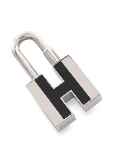 Hermès Pre-Owned H motif bag charm Silver 1067511