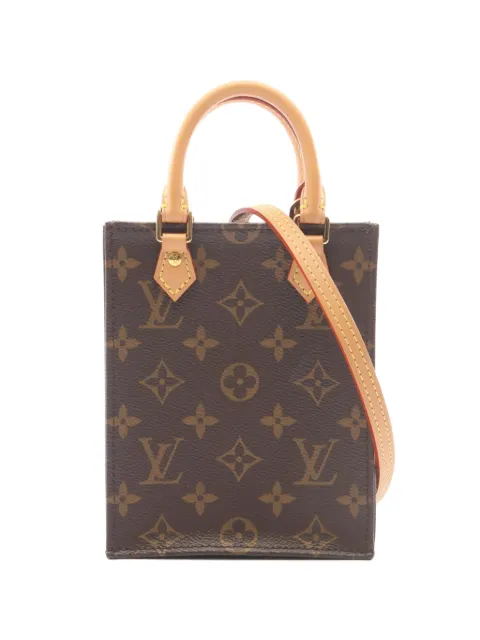 Louis Vuitton Pre-Owned 2020 petit Sac Plat Monogram tote bag Brown 1086228SP4290